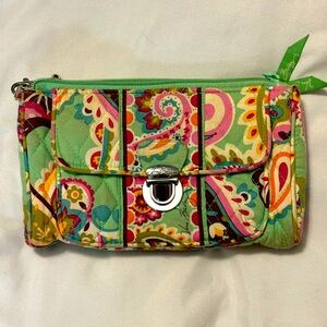 Vera Bradley Paisley wristlet